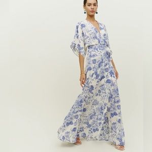 Reformation Winslow Dress, Size L WORN ONCE! Like new